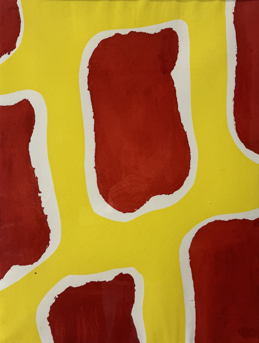 Claude Viallat - Aquatint, Signed And Numbered 17/75