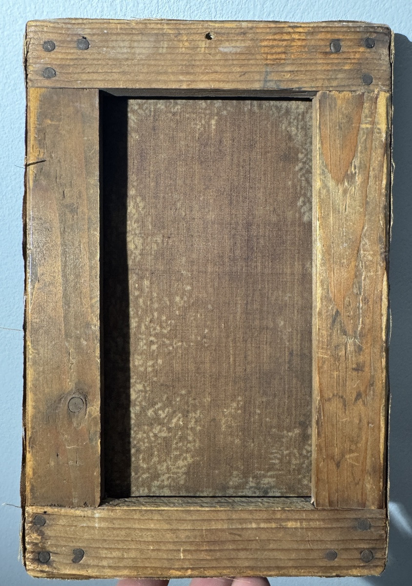 Ecole Italienne XIXème - Portrait de brigand-photo-3