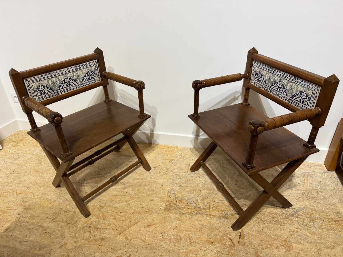 Pair Of Catalan Armchairs-photo-1
