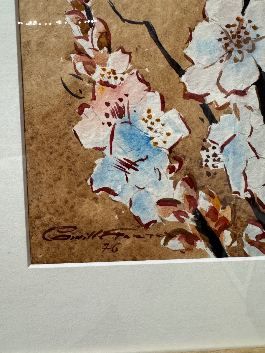 Camille Ferrer - Fleurs de cerisier - Aquarelle-photo-3