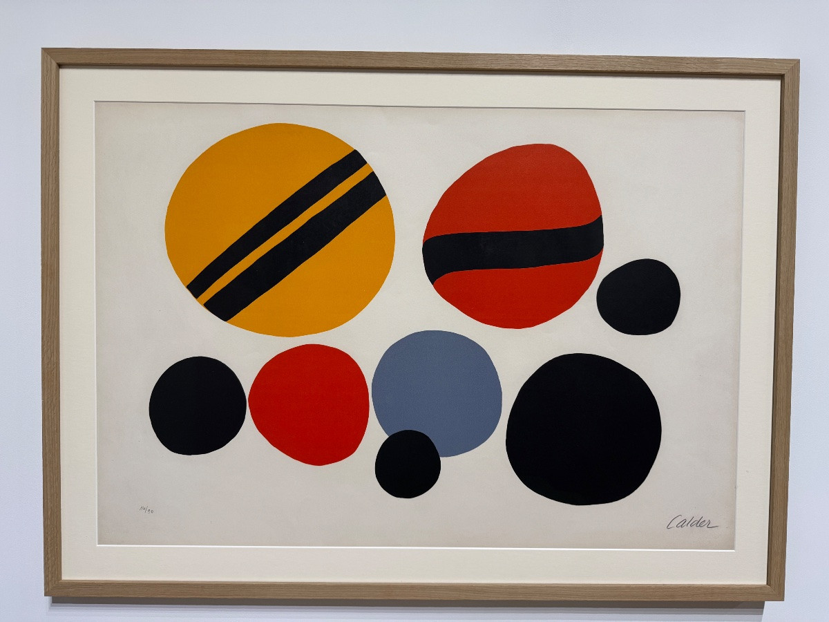 Alexander CALDER Lithographie 1960-photo-2
