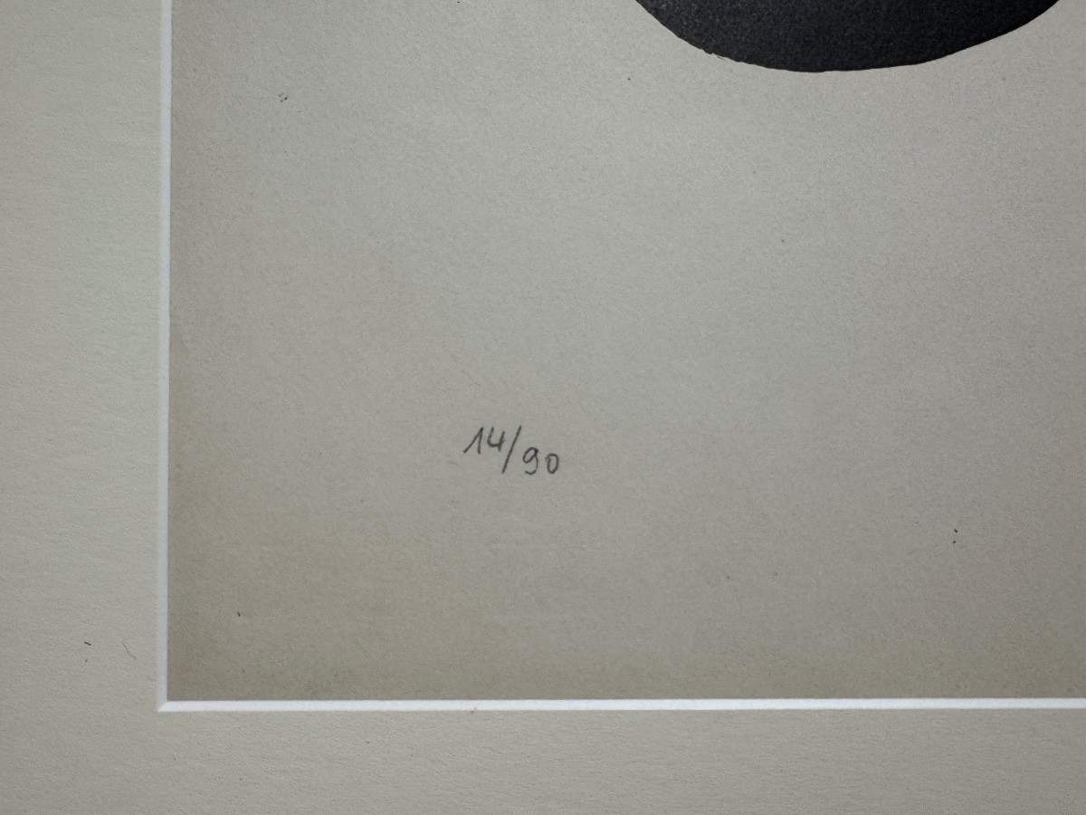 Alexander CALDER Lithographie 1960-photo-4
