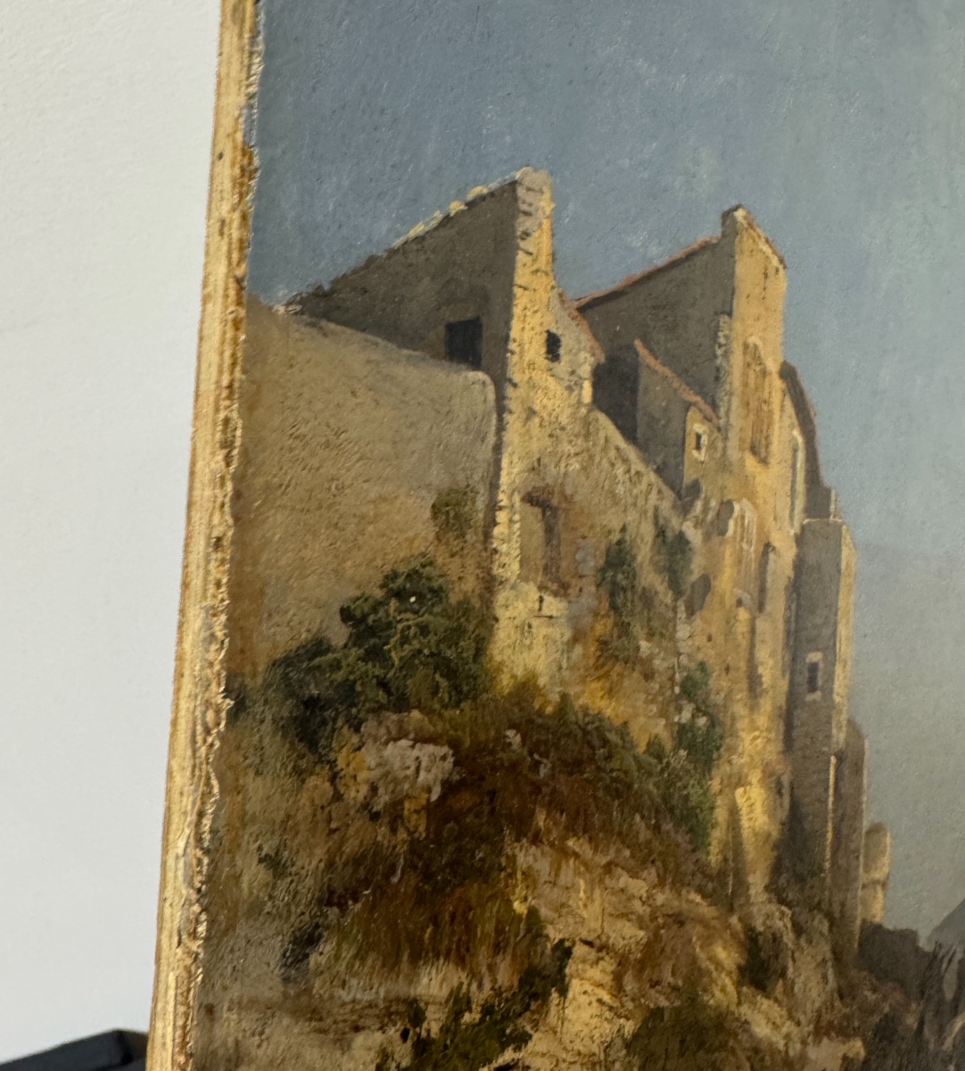 Ecole XIXème - Paysage - Huile sur toile-photo-1