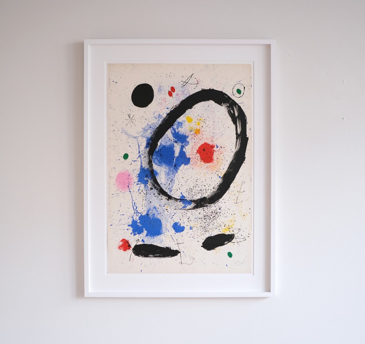 Juan Miró Signed Lithograph Galerie Maeght 1964-photo-2