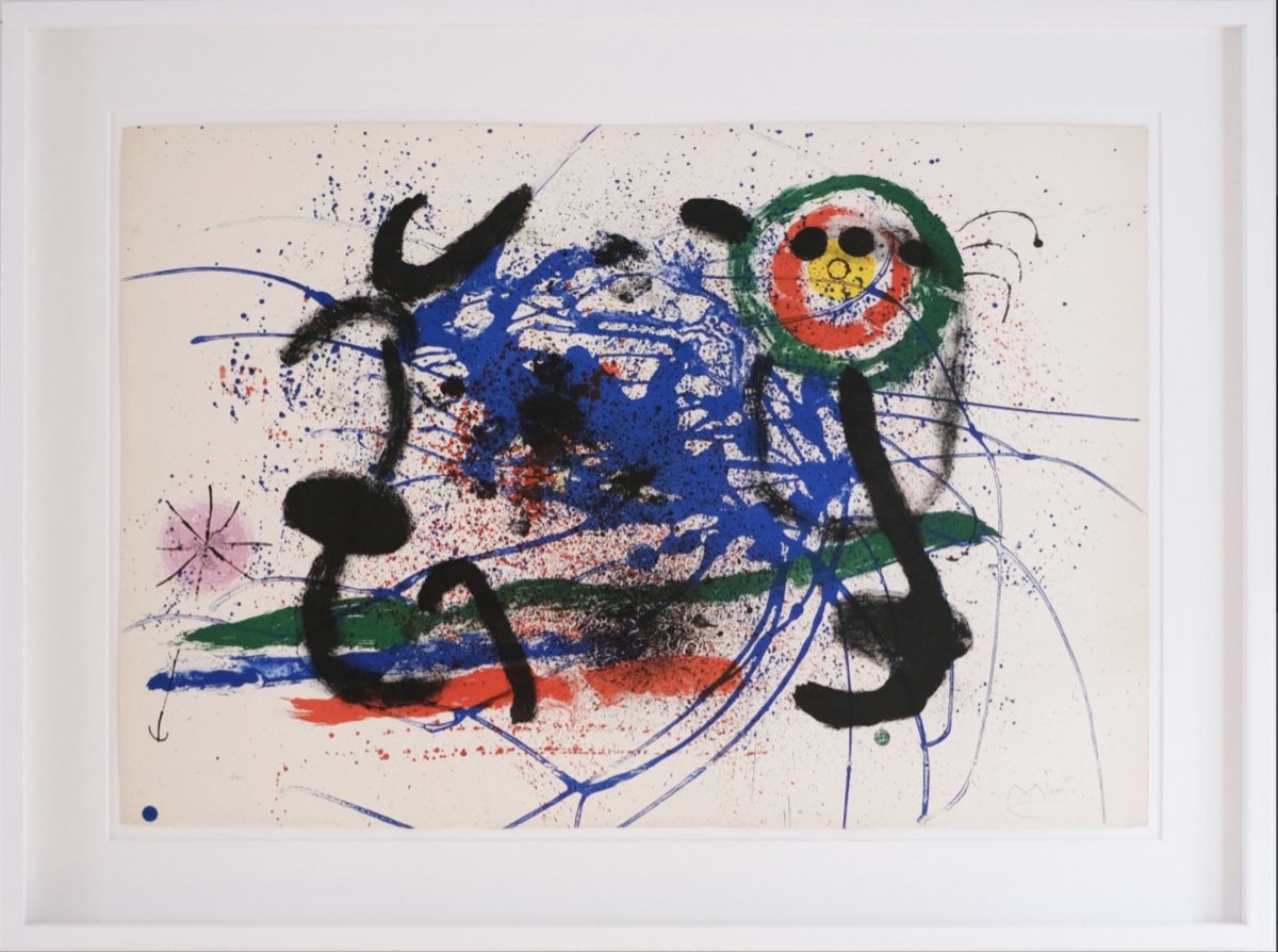 Joan Miró (1893-1983) - l'Amazone Galerie Maeght 1964-photo-2