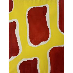 CLAUDE VIALLAT - Aquatinte signée et numérotée 17/75