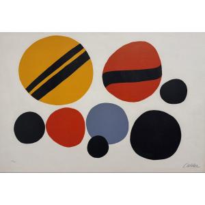 Alexander CALDER Lithographie 1960