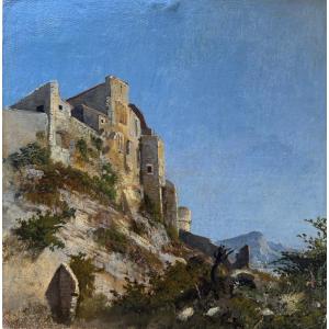 Ecole XIXème - Paysage - Huile sur toile