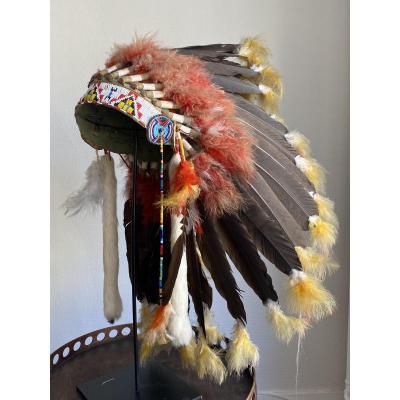 Coiffe De Chef Indien ou War Bonnet