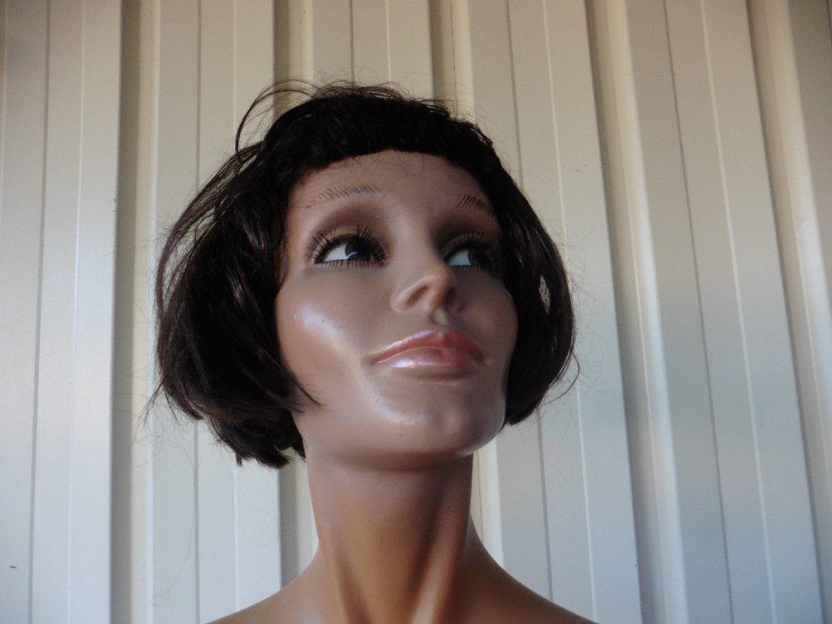 Window Mannequin With Vintage Wig