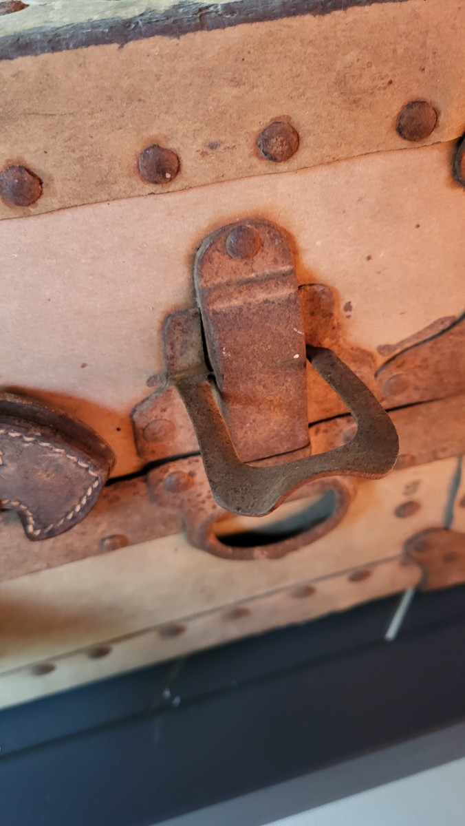 Military Suitcase Us  1914-1918 Neverbreak Goldmith & Son-photo-4