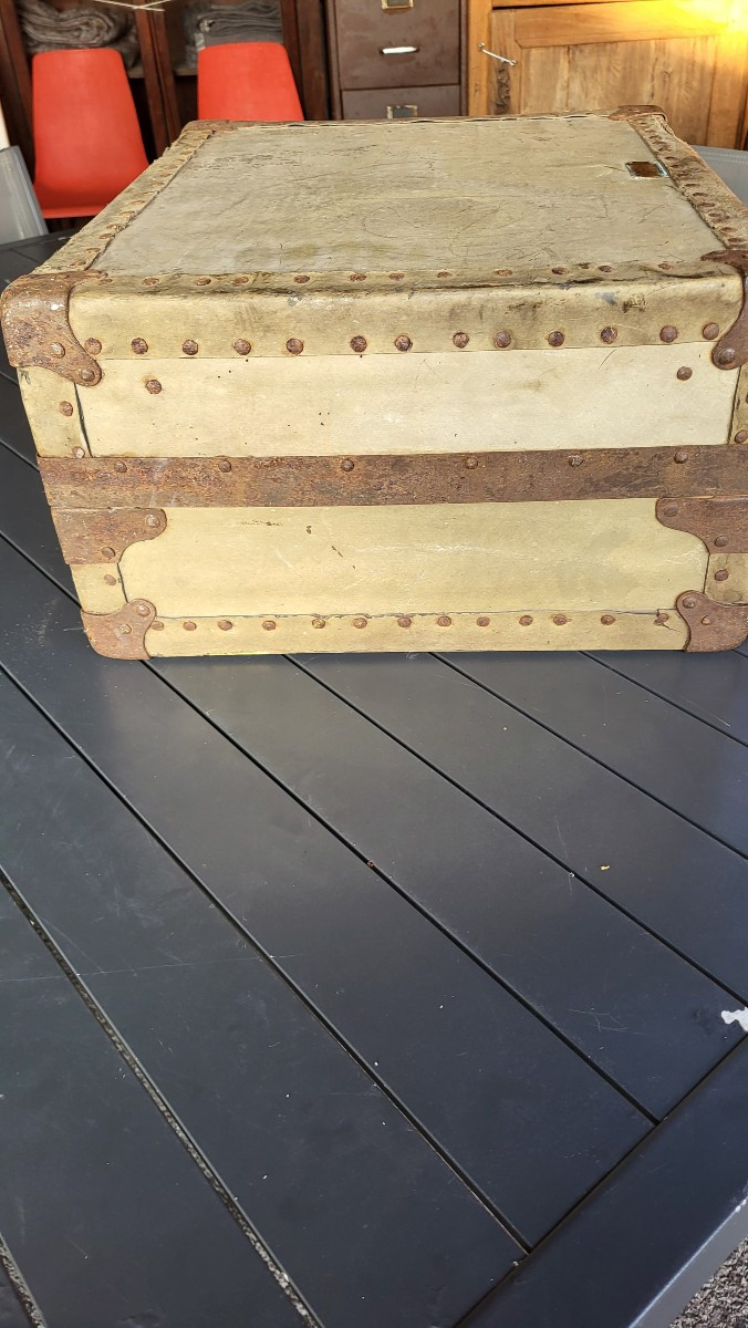 Military Suitcase Us  1914-1918 Neverbreak Goldmith & Son-photo-6