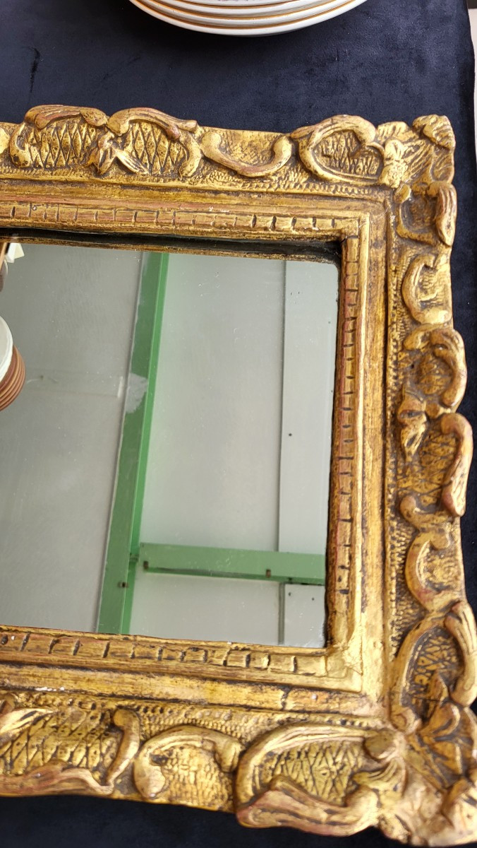 19th Century Pediment Mirror -photo-2