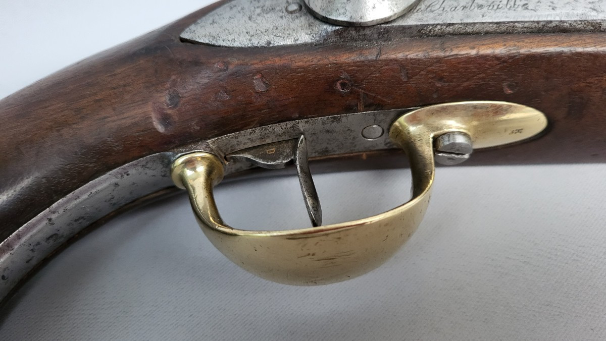 Pistolet ancien Manufacture Royale De Charleville modèle 1822 T BIS-photo-2