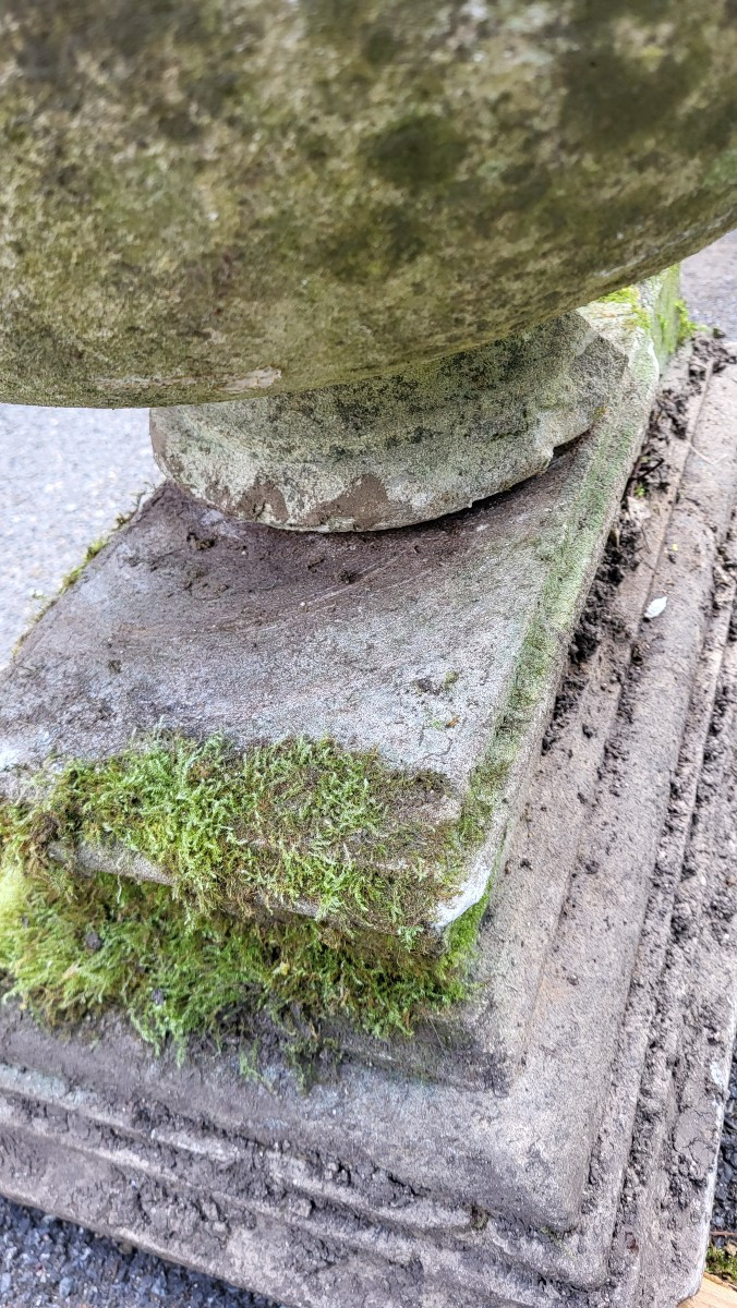 Planter With Shower Base, Natural Stone-photo-3
