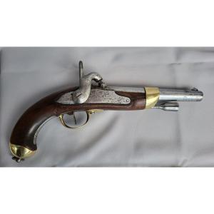 Pistolet ancien Manufacture Royale De Charleville modèle 1822 T BIS