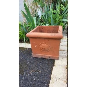Square Terracotta Planter.