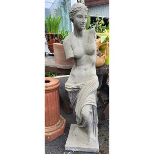 Statue Vénus de Milo en béton XXème