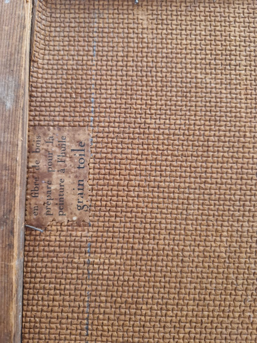 Ecole FRANCAISE du XXème siècle, monogrammé-photo-3