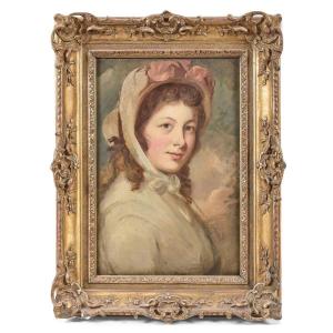 Ecole anglaise vers 1800, suiveur de Georges Romney 