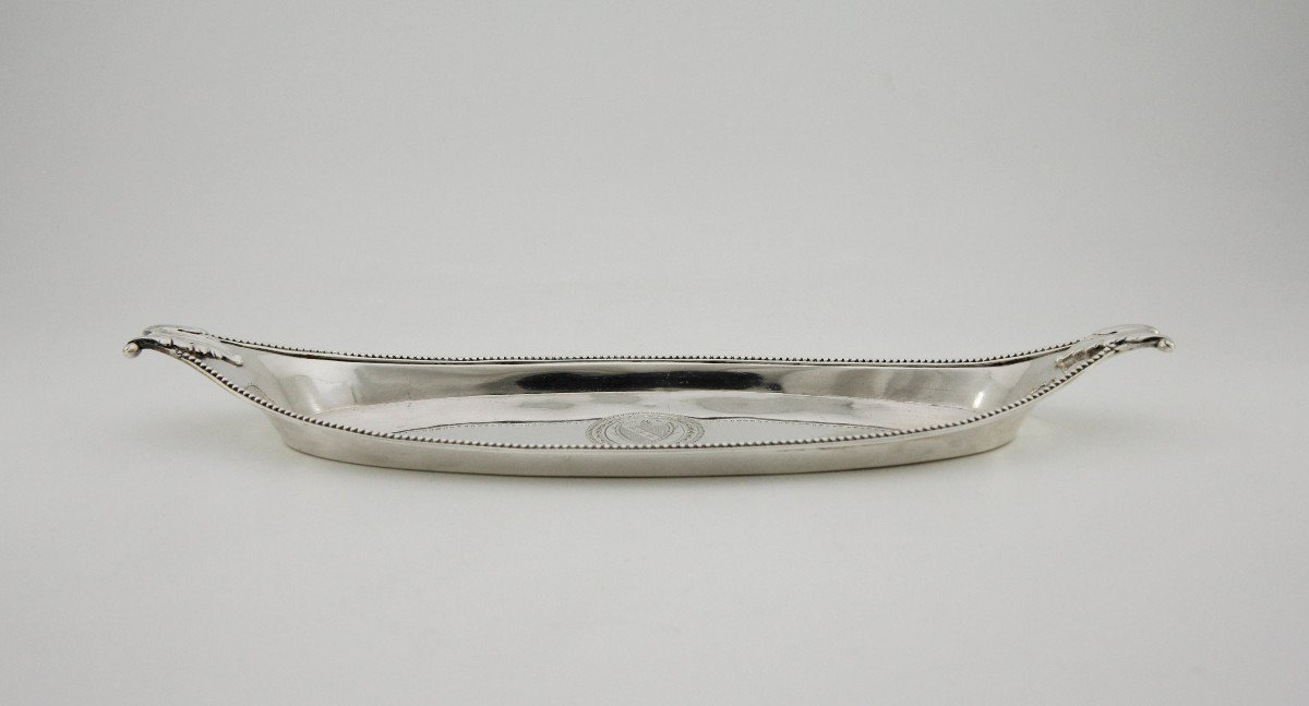 Sterling Silver Snuff Tray, George III Period, Robert Hennell I, London 1780-photo-4