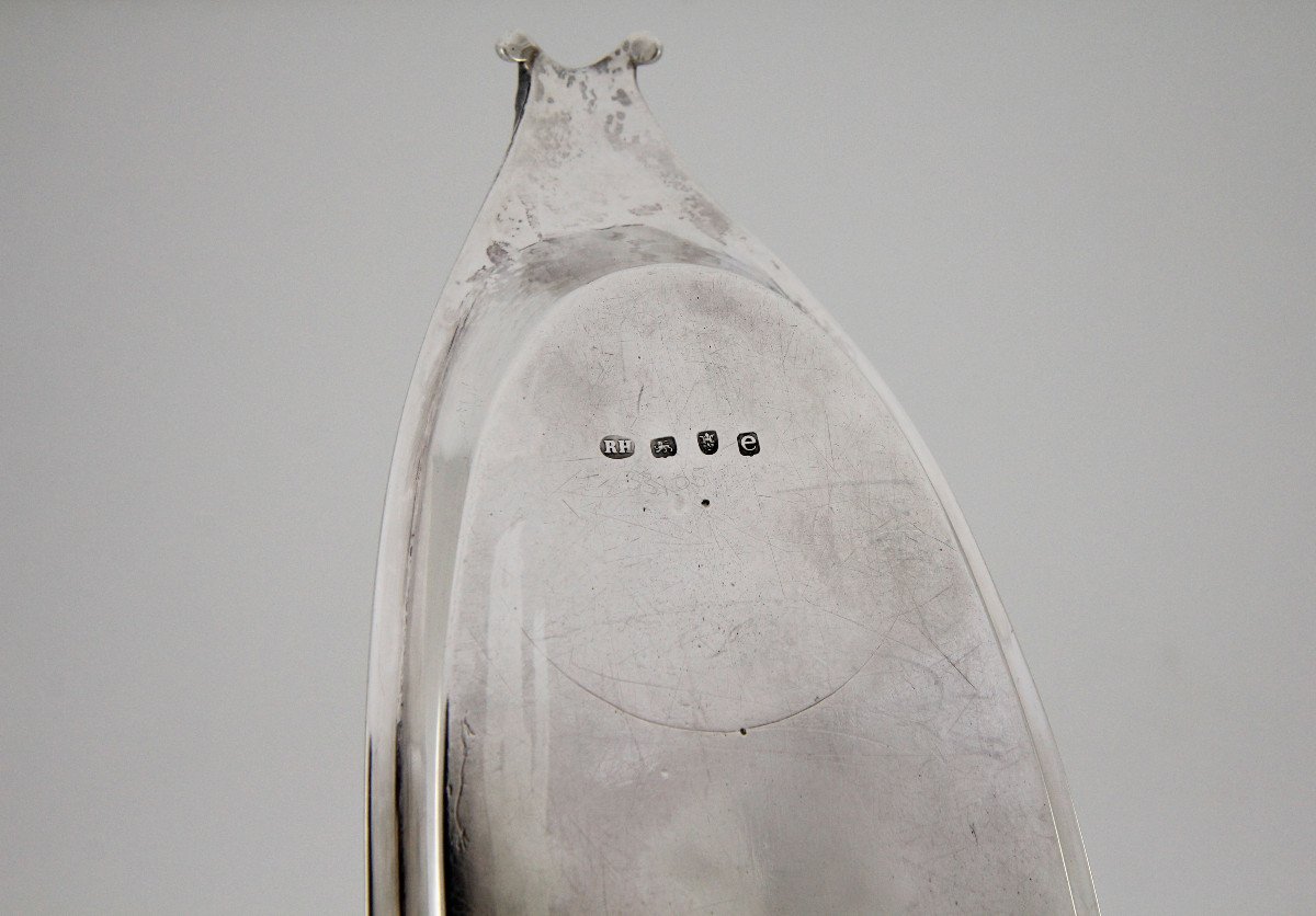 Sterling Silver Snuff Tray, George III Period, Robert Hennell I, London 1780-photo-7