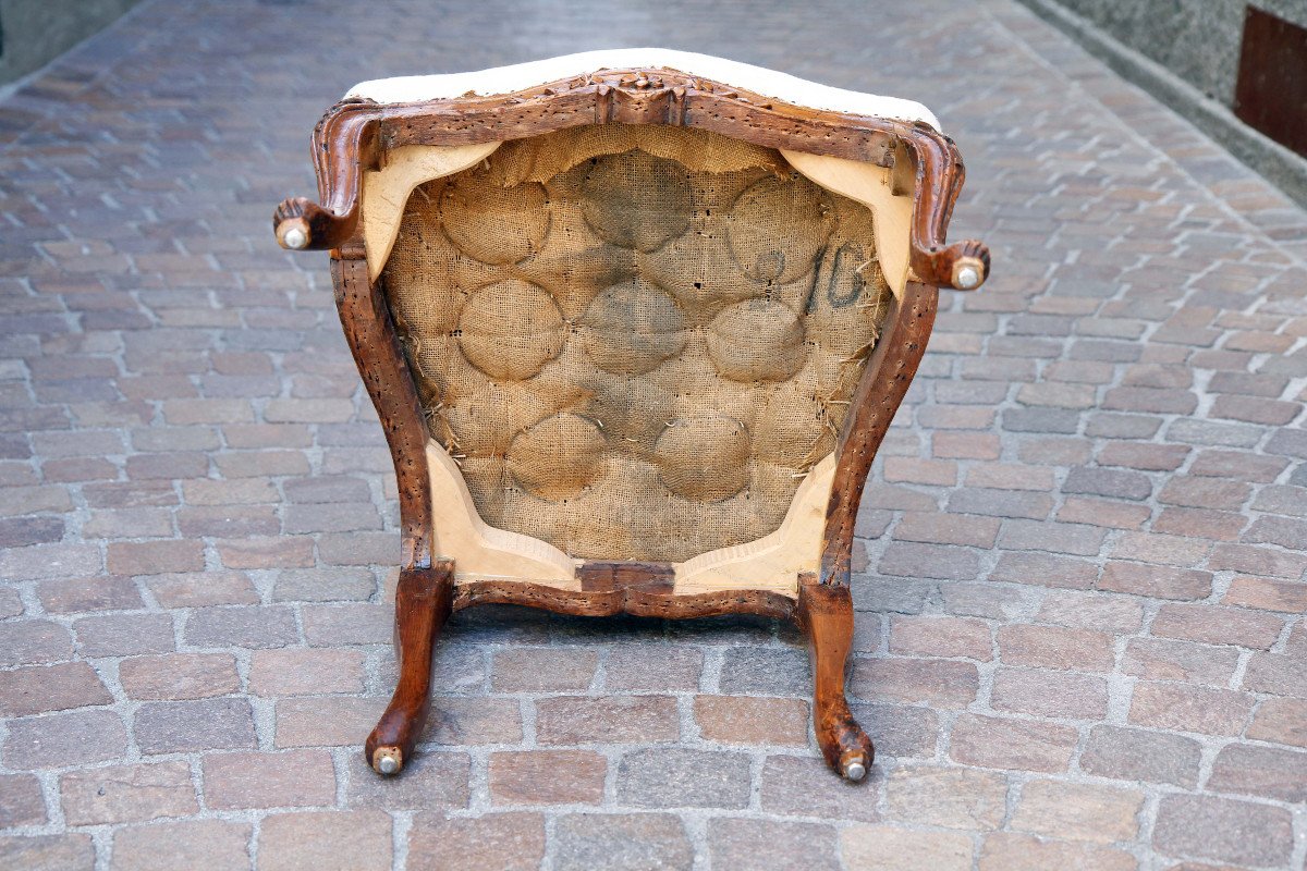 Chair, Louis XV Period - Stamp Of Falconet, Paris Circa 1740-photo-3
