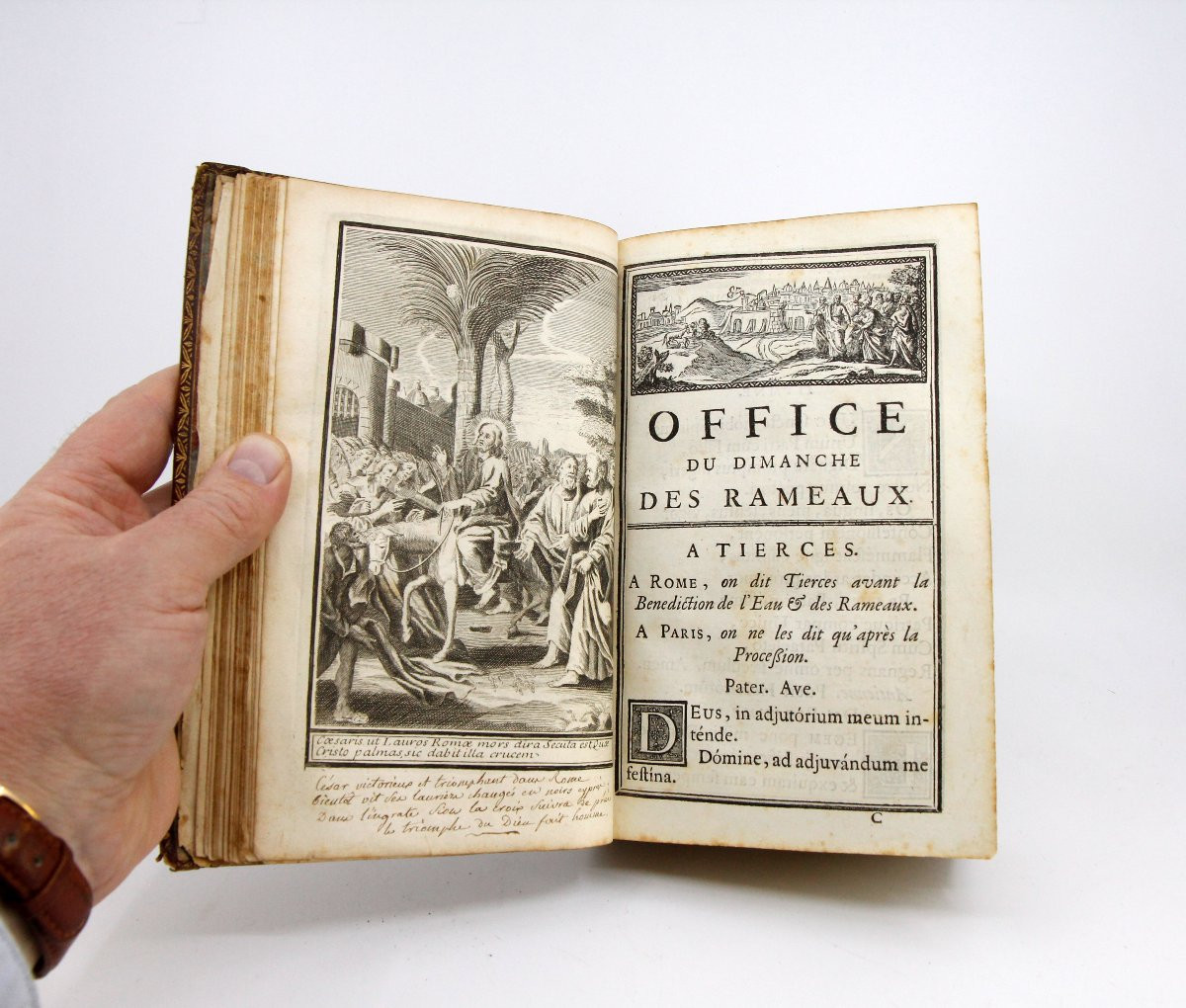 L'Office de la Semaine Sainte à l'usage de la Maison du Roy - Jacques Collombat, Paris 1727-photo-4