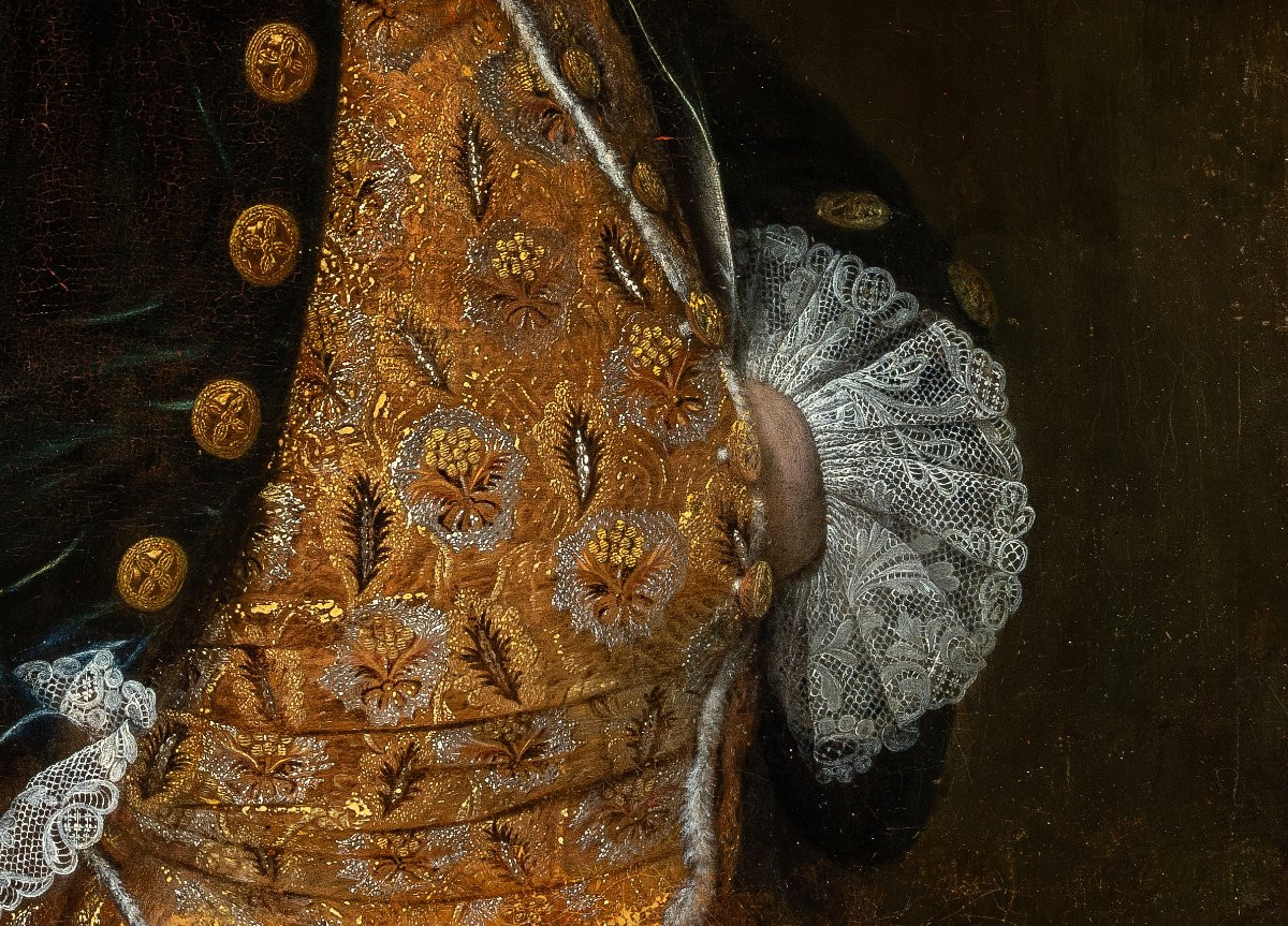 Jean-jaques And Louise Aunant - Portraits From The Louis XV Period, Ca 1765 - Follower Of F.-h. Drouais-photo-5