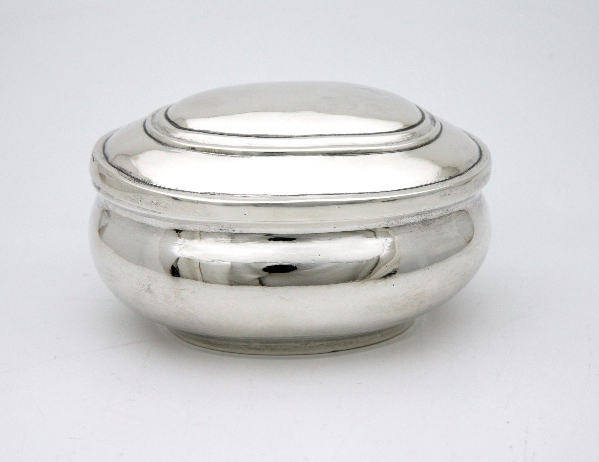 Grande boîte en argent - Hans-Rudolf Manz (1713-1790), maître en 1734 - Suisse, Zürich ca 1740-photo-4