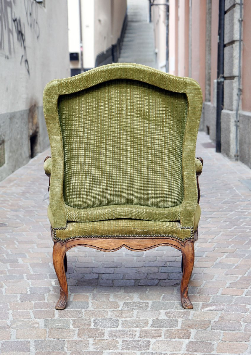 Louis XV Period Armchair, Attributed To L. Cresson - Paris, Circa 1740-photo-3