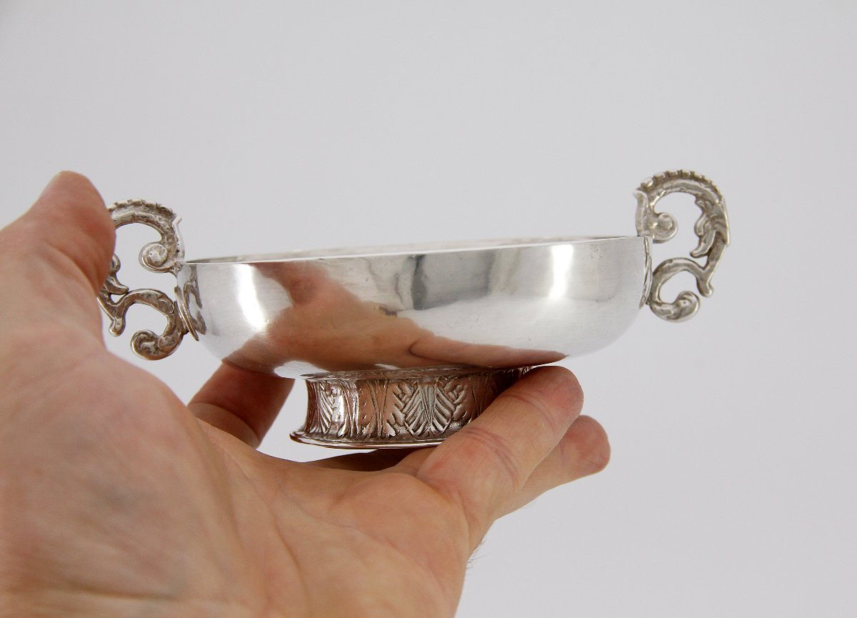 Wedding Cup With The Patronymic Name Le Helchat - Goldsmith Claude Cornen, Morlaix Between 1726 And 1733-photo-8