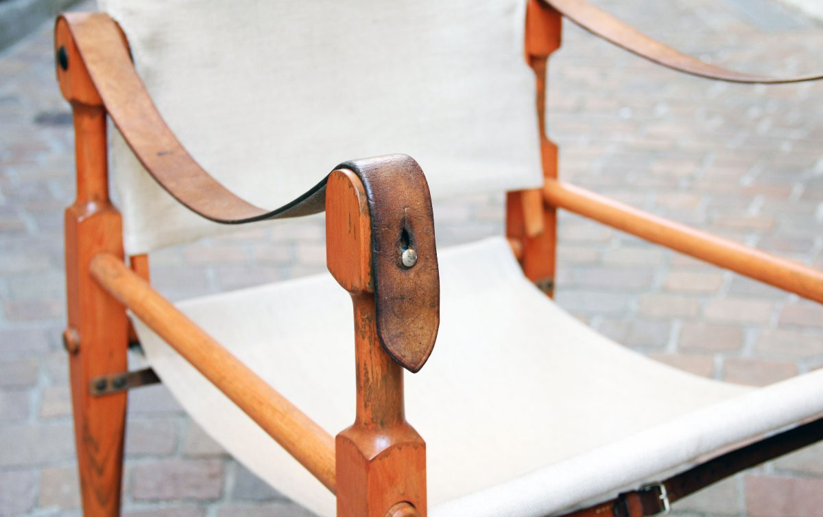 Wilhelm Kienzle (1886-1958) — Pair Of Safari Armchairs [1928] — Switzerland, Wohnbedarf, Circa 1960-photo-2