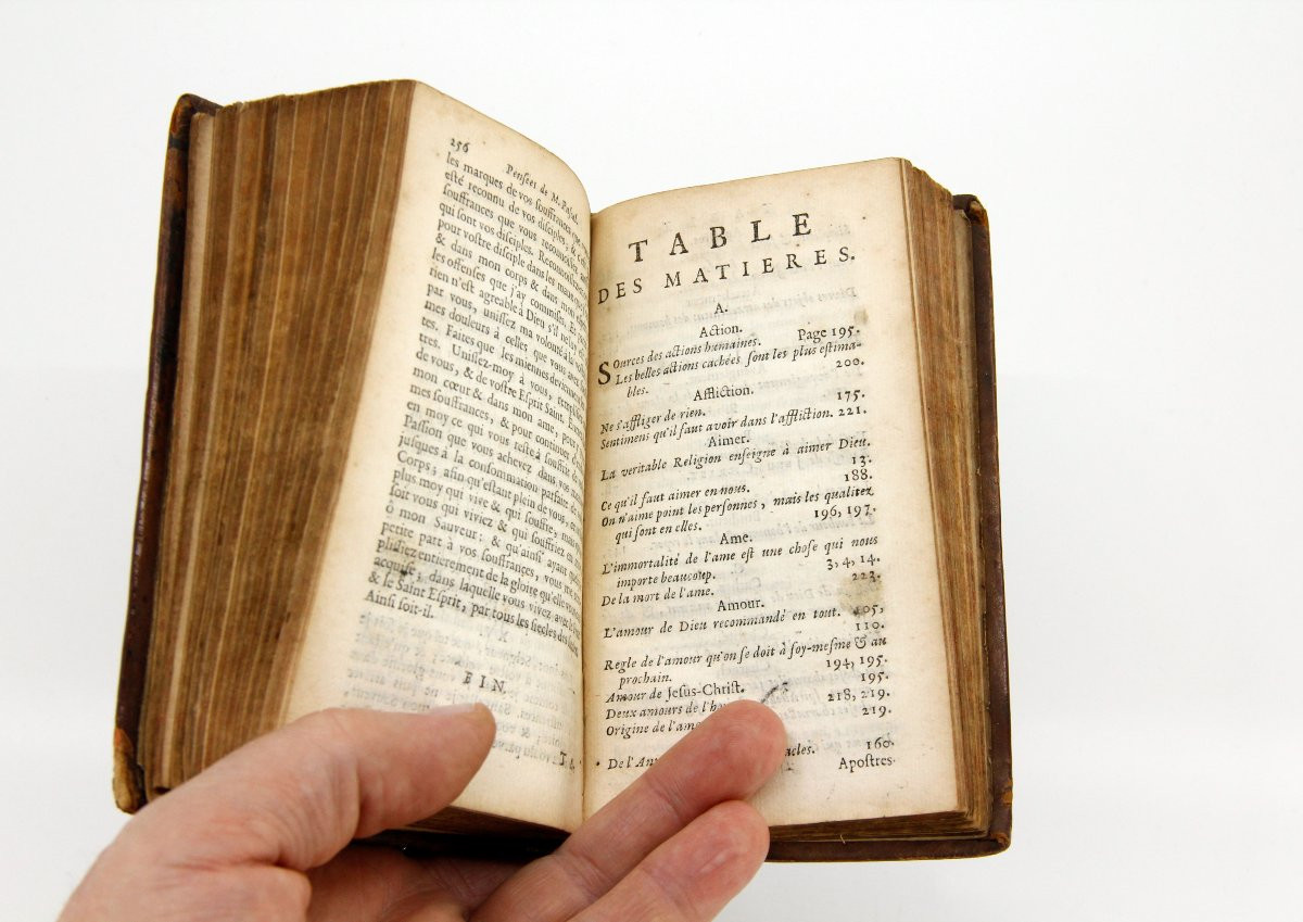 Pensées De Pascal — Fricx Edition Of 1679-photo-2