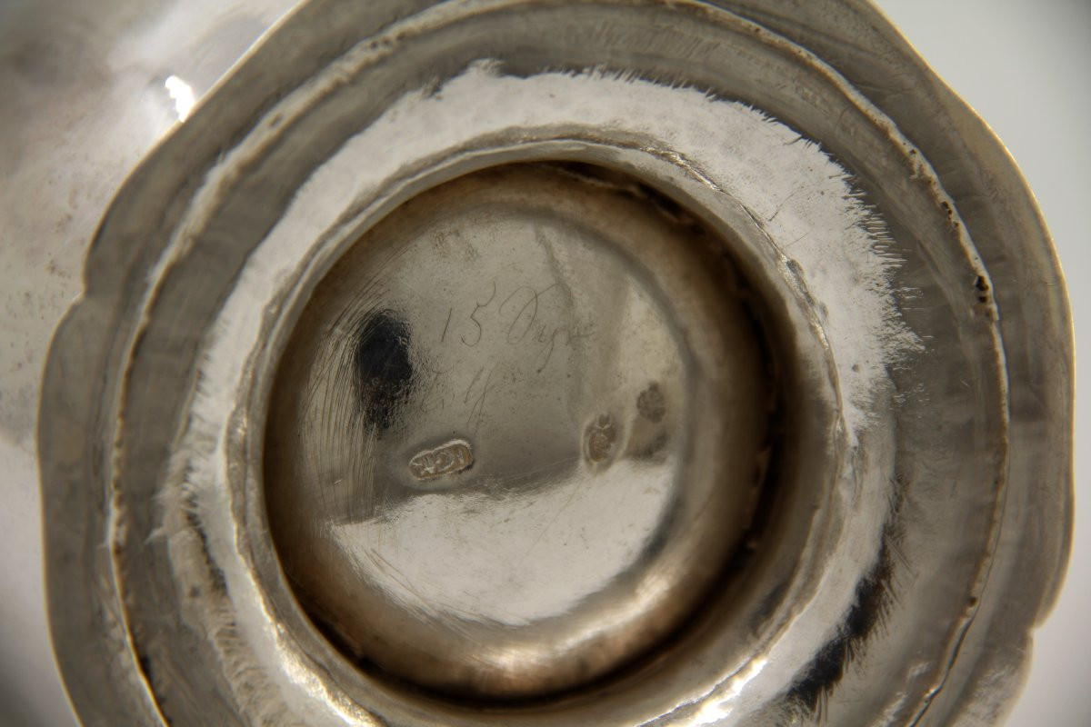 Grande verseuse en argent massif — Johann Georg Kloss, maître en 1738 — Augsbourg, 1759-1761-photo-6