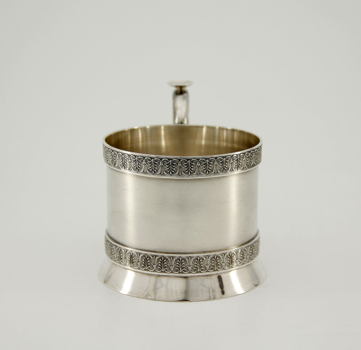 Porte-verre en argent n°1 — Frères Grachev, fournisseurs de la Cour — St-Pétersbourg, vers 1900-photo-3