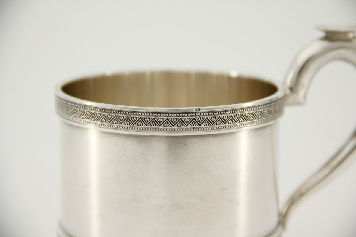 Porte-verre en argent n°2 — Frères Grachev, fournisseurs de la Cour — St-Pétersbourg, vers 1900-photo-3