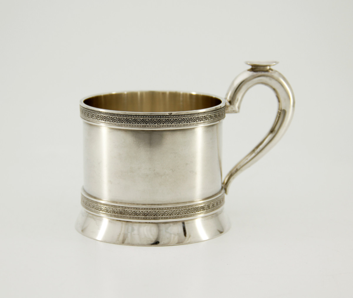 Porte-verre en argent n°2 — Frères Grachev, fournisseurs de la Cour — St-Pétersbourg, vers 1900