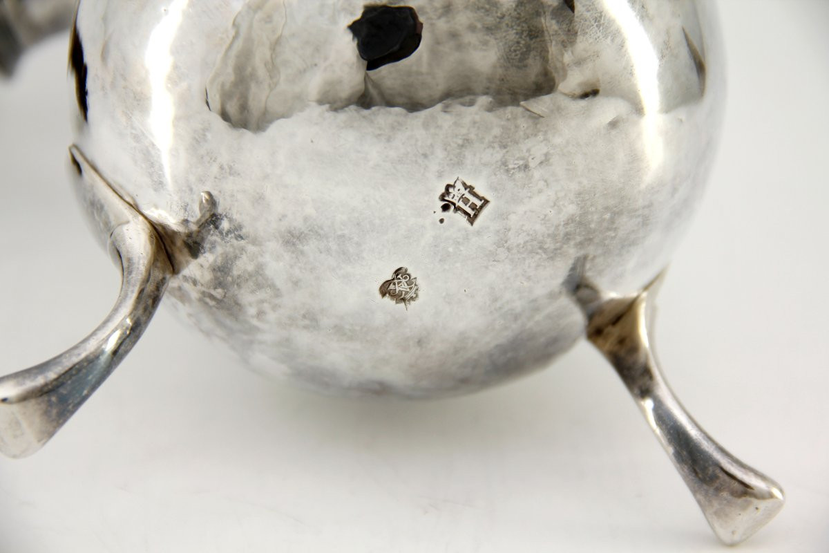 Grande chocolatière en argent massif — Paris, 1724-1725-photo-7