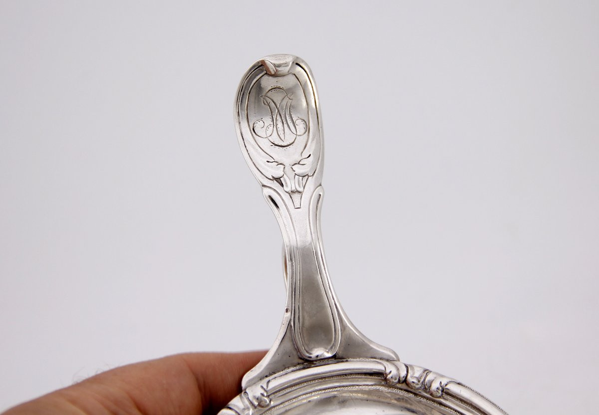 Bougeoir à main en argent massif – Jean-Ange Loque – Epoque Louis XVI – Paris, 1787-1788-photo-5