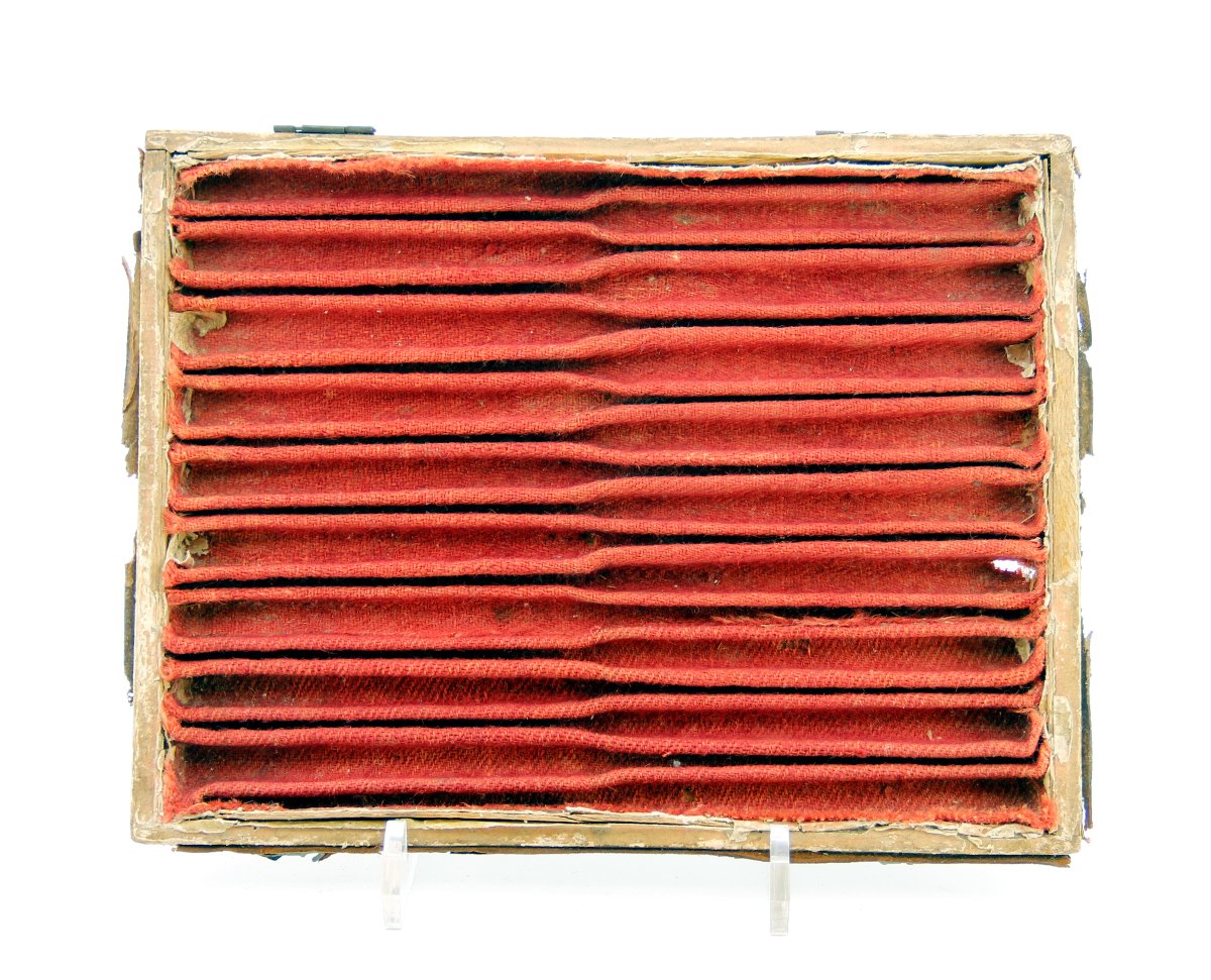 Rare Set Of 18 Silver And Mother-of-pearl Dessert Knives – François-charles Gavet – Paris, 1788–1789-photo-6
