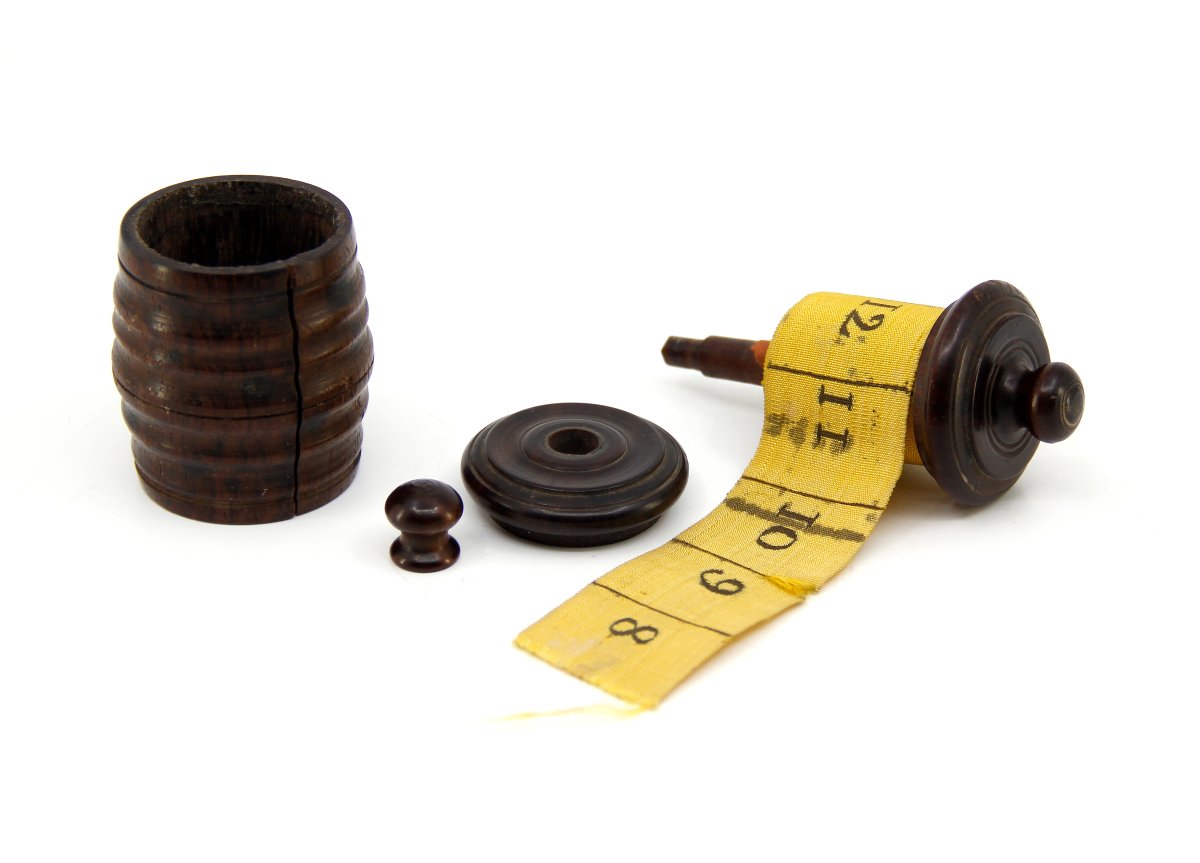 Rare Tailor's Ribbon—signed And Dated November 20, 1765, By The Controller—spain, Cádiz-photo-2