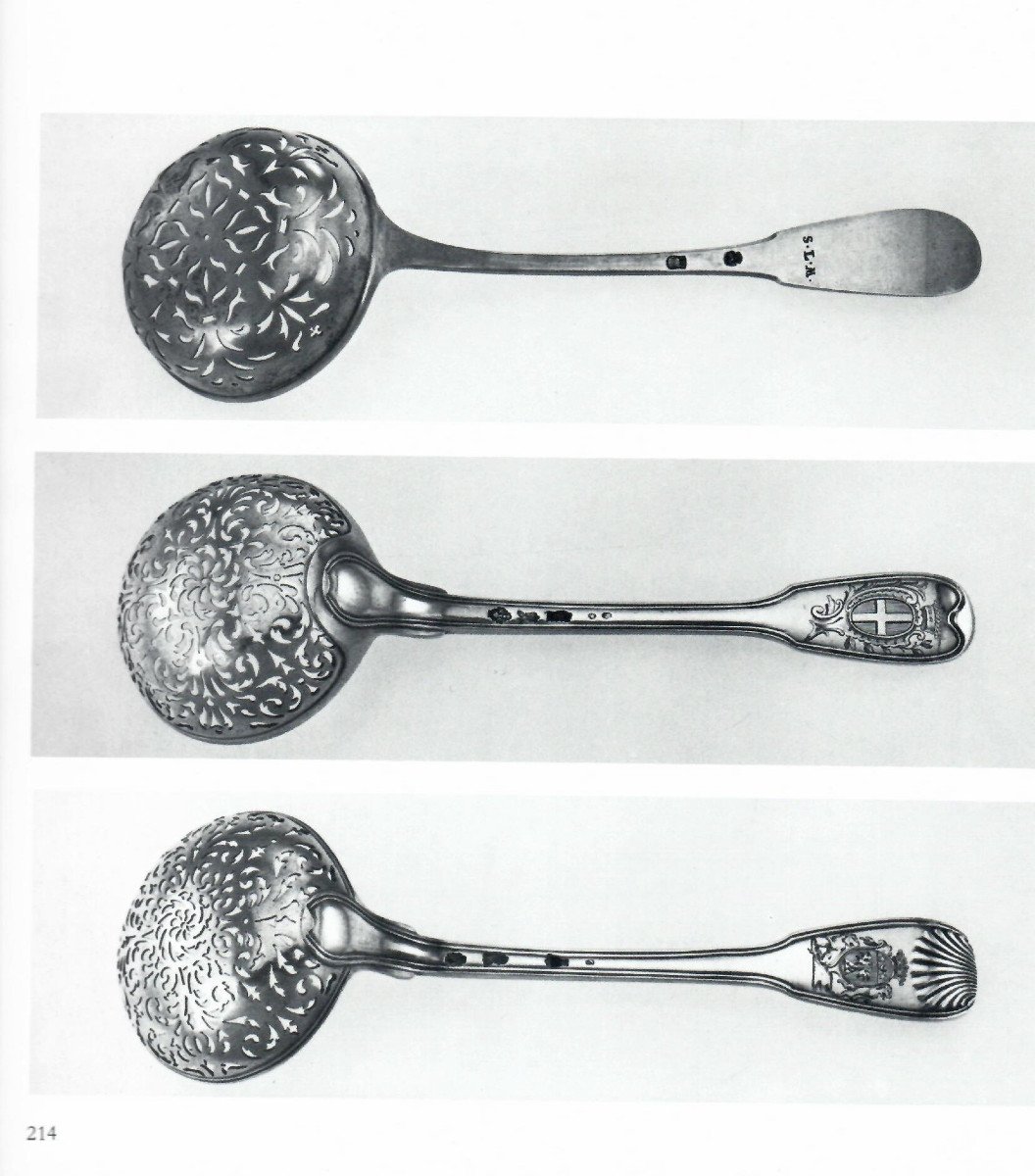 Suger Spoon, Nicolas Collier, Paris 1769. Spoon Published In Gruber 1982-photo-6
