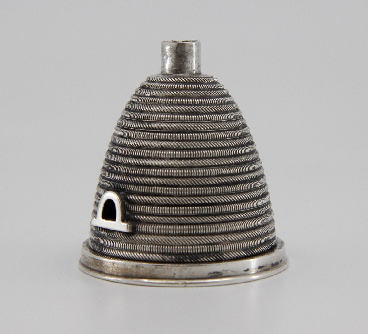 Small Silver Beehive-shaped Reel, Austria, Vienna 1865