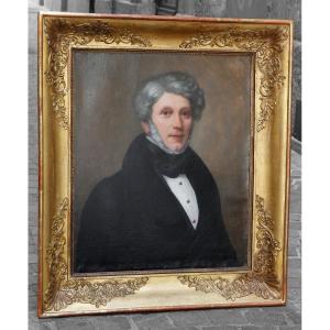 Jean Pierre Frédéric BARROIS (1786-c.1841) - Portrait - Huile sur toile signée et datée 1835