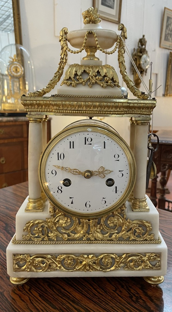 Pendule d'Epoque LOUIS XVI , HT 36.-photo-1