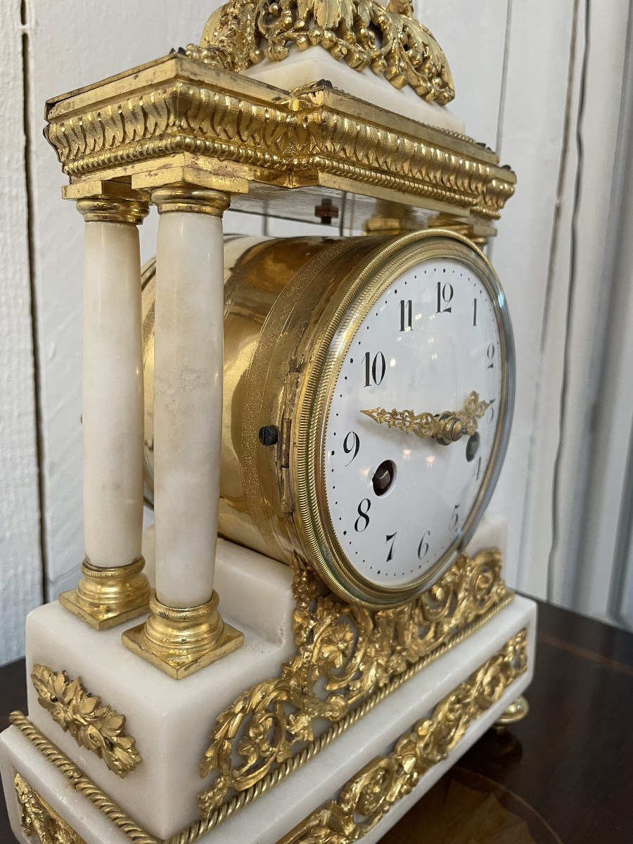 Pendule d'Epoque LOUIS XVI , HT 36.-photo-5