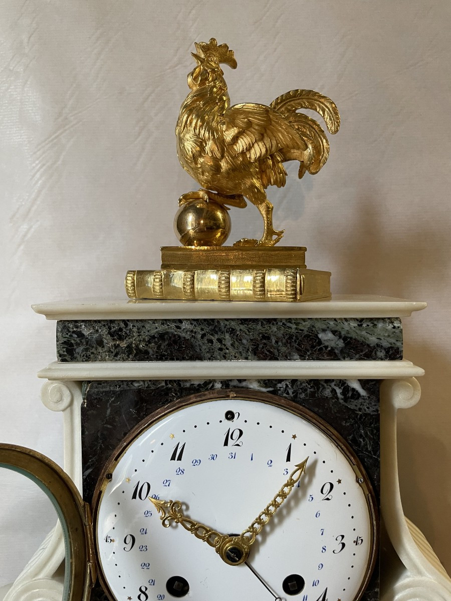 PENDULE D'EPOQUE REVOLUTIONNAIRE 1789-photo-1