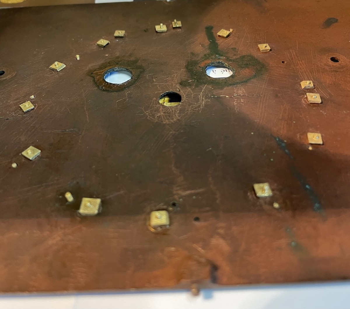 Pendule 1830 , scène de chasse , Ht 48.-photo-7