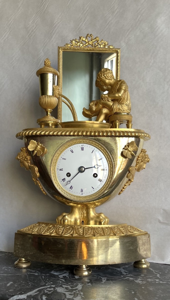 Empire Clock, 1805, Fountain Toilet